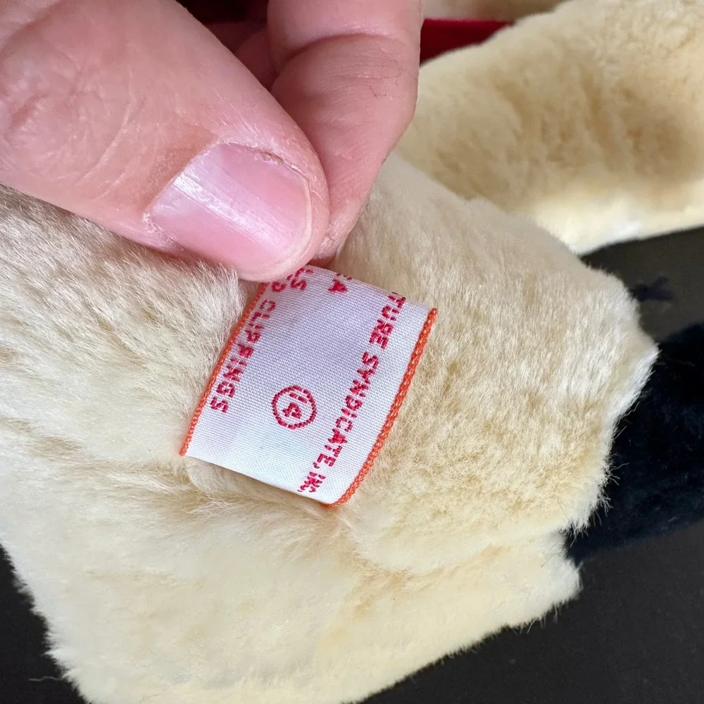 VTG Dakin Odie Plush Toy Garfield Fun Farm 1983 Stuffed Animal Dog with Tags